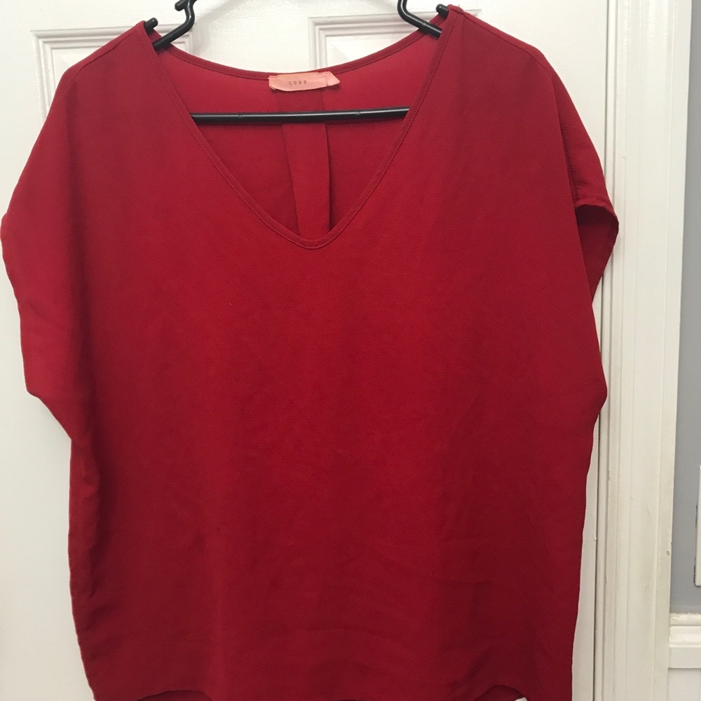 Red shirt
